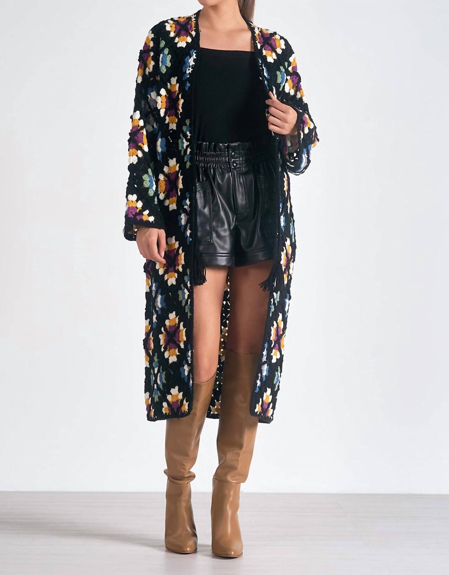 Elan - Long Sweater Cardigan