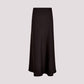 Apricot - Satin Bias Cut Maxi Skirt