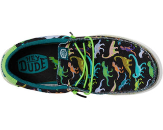 Hey Dude - Youth Wally Dino Slip-on Shoes