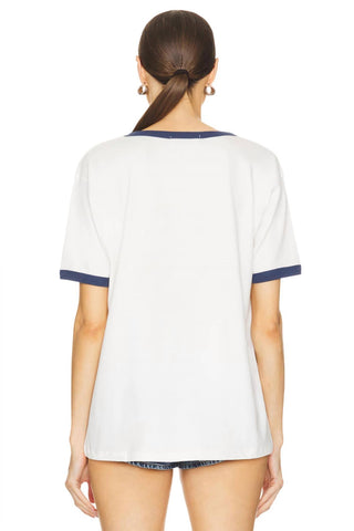 Daydreamer - Classic Star Oversized Ringer Tee Top