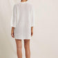 Peony - Pointelle Oversized Mini Dress