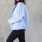 Aemi + Co - Sky Blue Dixie Quilted Jacket