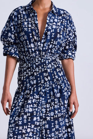 Apiece Apart - Sophia Smocked Shirt Dress