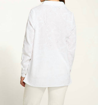 Fdj - Long Sleeve Eyelet Tunic