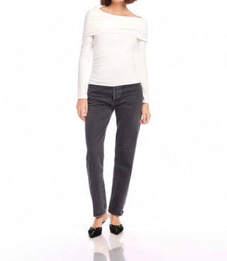 Fifteen Twenty - Asymmetric One-Shoulder Top