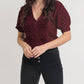 Endless Blu. - Colby Puff Sleeves Sweater