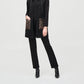 Joseph Ribkoff - Heavy Knit And Metallic Quilting Vest