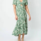 Angie - Floral Knotted Maxi Dress