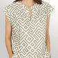 Soya Concept - Split Neck Blouse