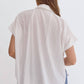 Entro - Short Sleeve Flowy Top