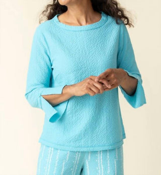 Habitat - Crinkle Flutter Sleeve Pullover Top