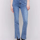 Charlie B - Bootcut Jeans With Front Slits