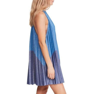 Free People - Pleated Glitter Mini Love Dress
