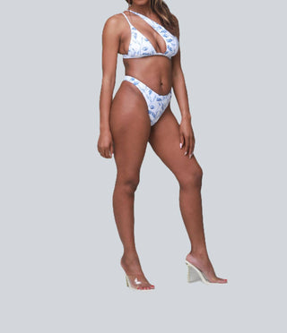 Porshia By Porshia Banks - Gabrielle Cross Shoulder Bikini Top