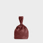 Lemiz - Women's Mariposa Twist Clutch Leather Handbag