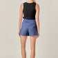 English Factory - Ellie High-waisted Mini Shorts