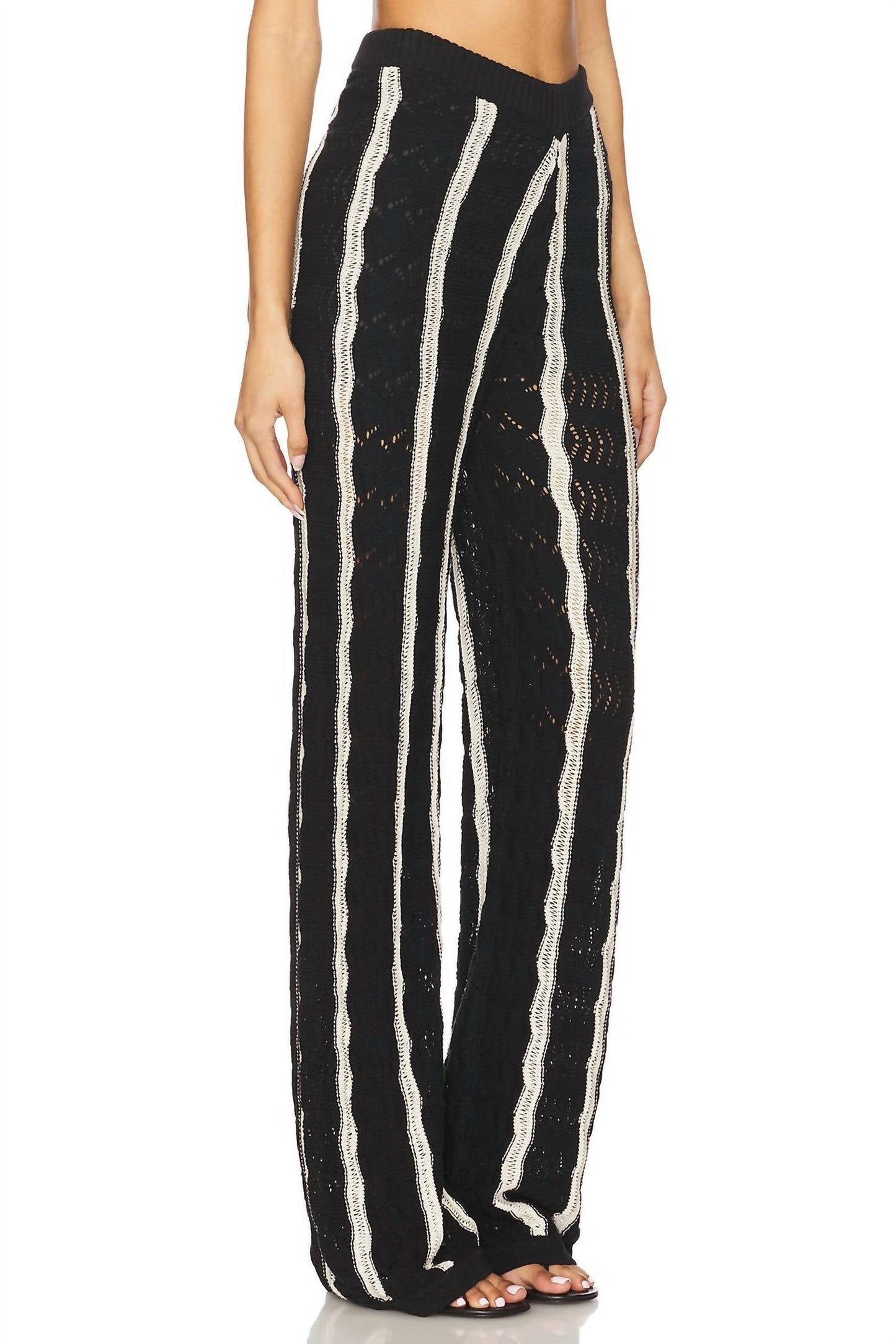 Central Park West - Novelty Stich Midrise Pant