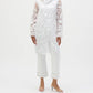 Joseph Ribkoff - Organza Abstract Print Cocoon Coat