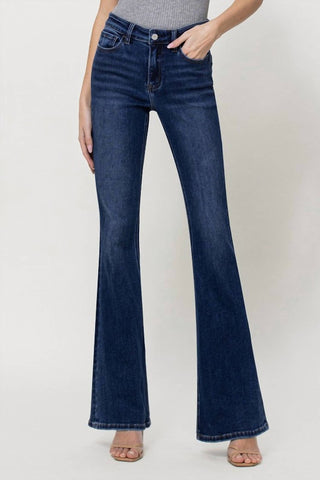 Flying Monkey - Lennox Mid Rise Flare Jeans