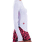 Love Love Tennis - Mesh Long Sleeve Crew Tee