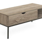 8th Street Rectangular Lift-Top Coffee Table