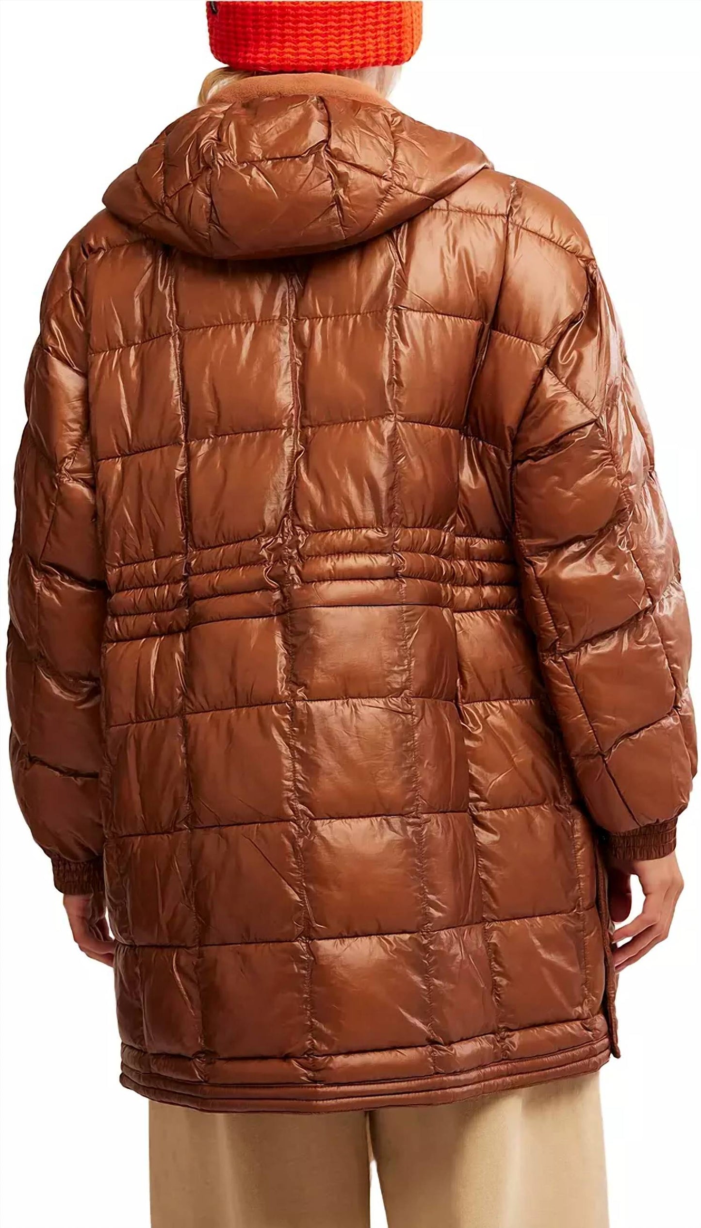 Free People - Patricia Packable Poncho Puffer Jacket
