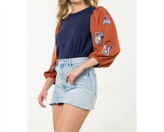 Thml - Mixed Media Knit Top