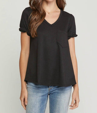 Entro - Textured Pocket Top