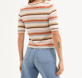 Veronica Beard - Brendan Striped Cardigan