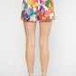 Entro - Floral High Waisted Shorts