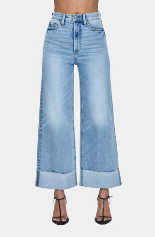 Pistola - Lana Crop Wide Leg Jeans