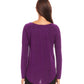 Karen Kane - Metallic Shirttail Top