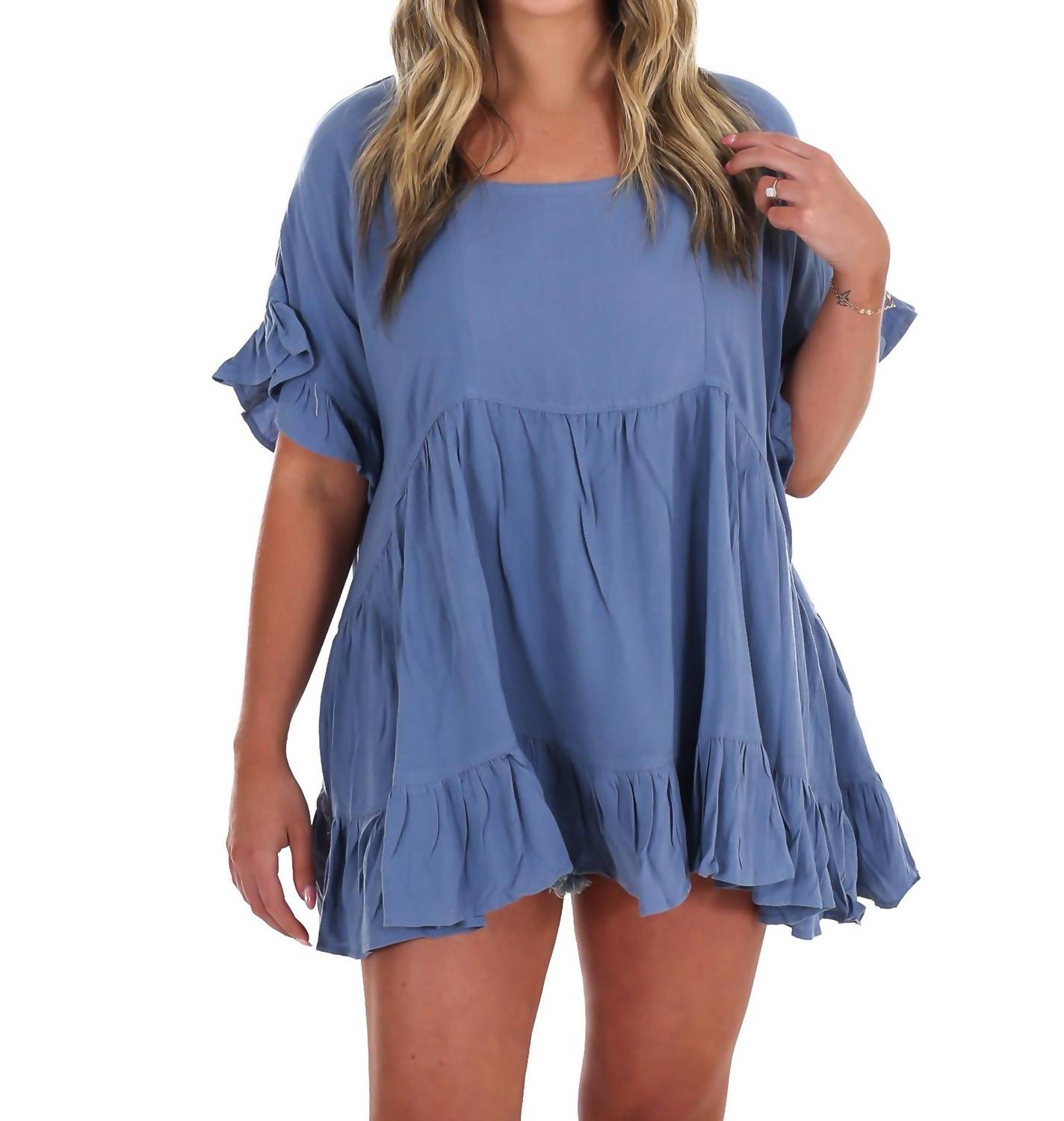 Easel - On My Terms Tunic Top