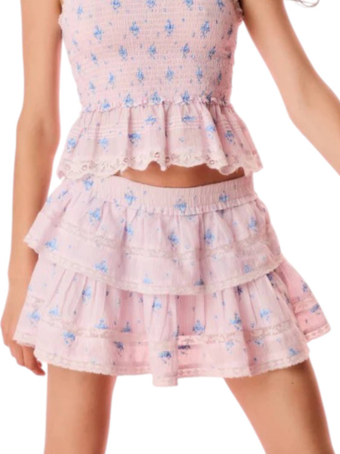 Loveshackfancy - Ruffle Mini Skirt