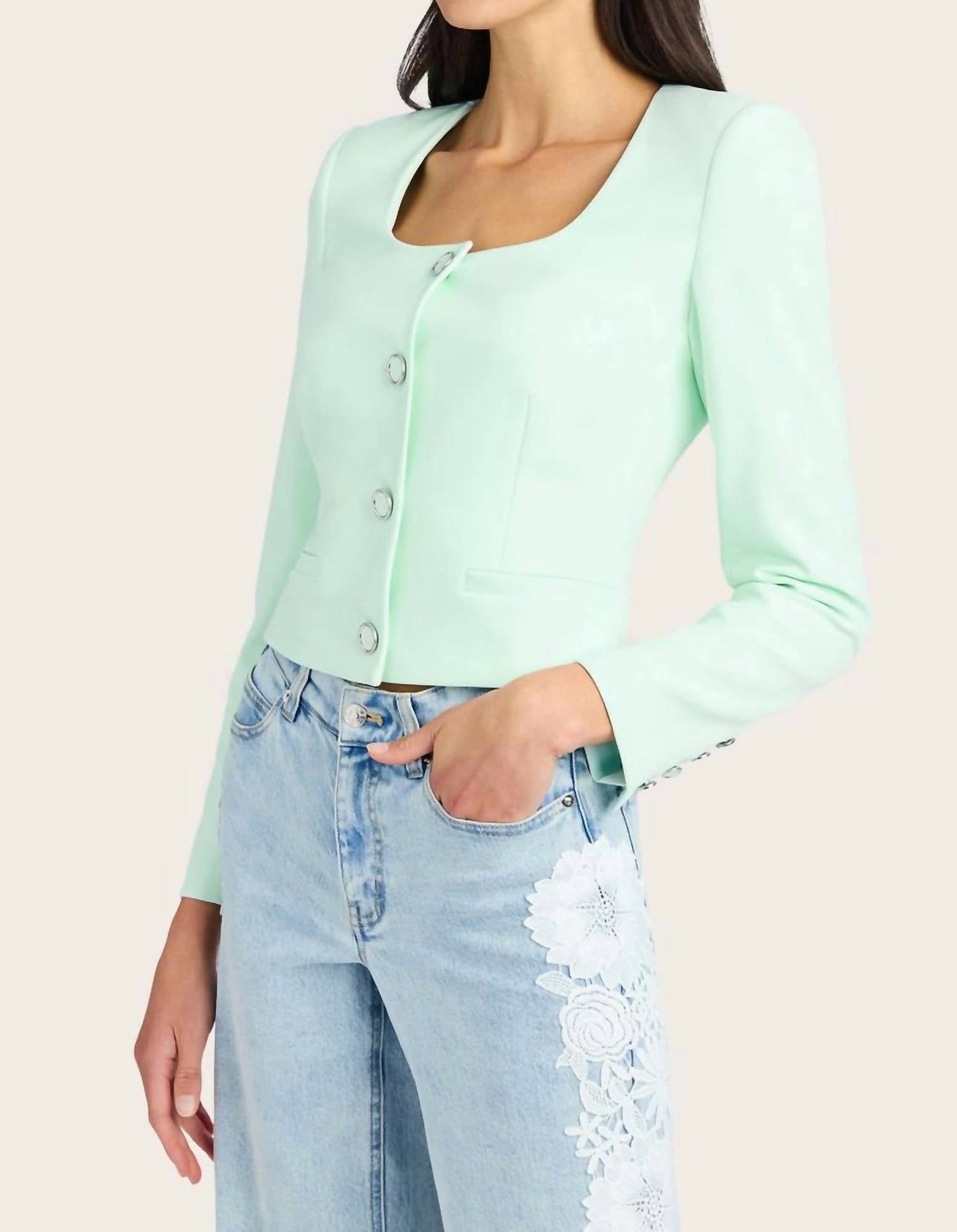 Generation Love - Jina Crepe Blazer