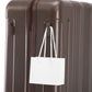 3 Piece ABS Spinner Wheel Luggage Set (Brown)