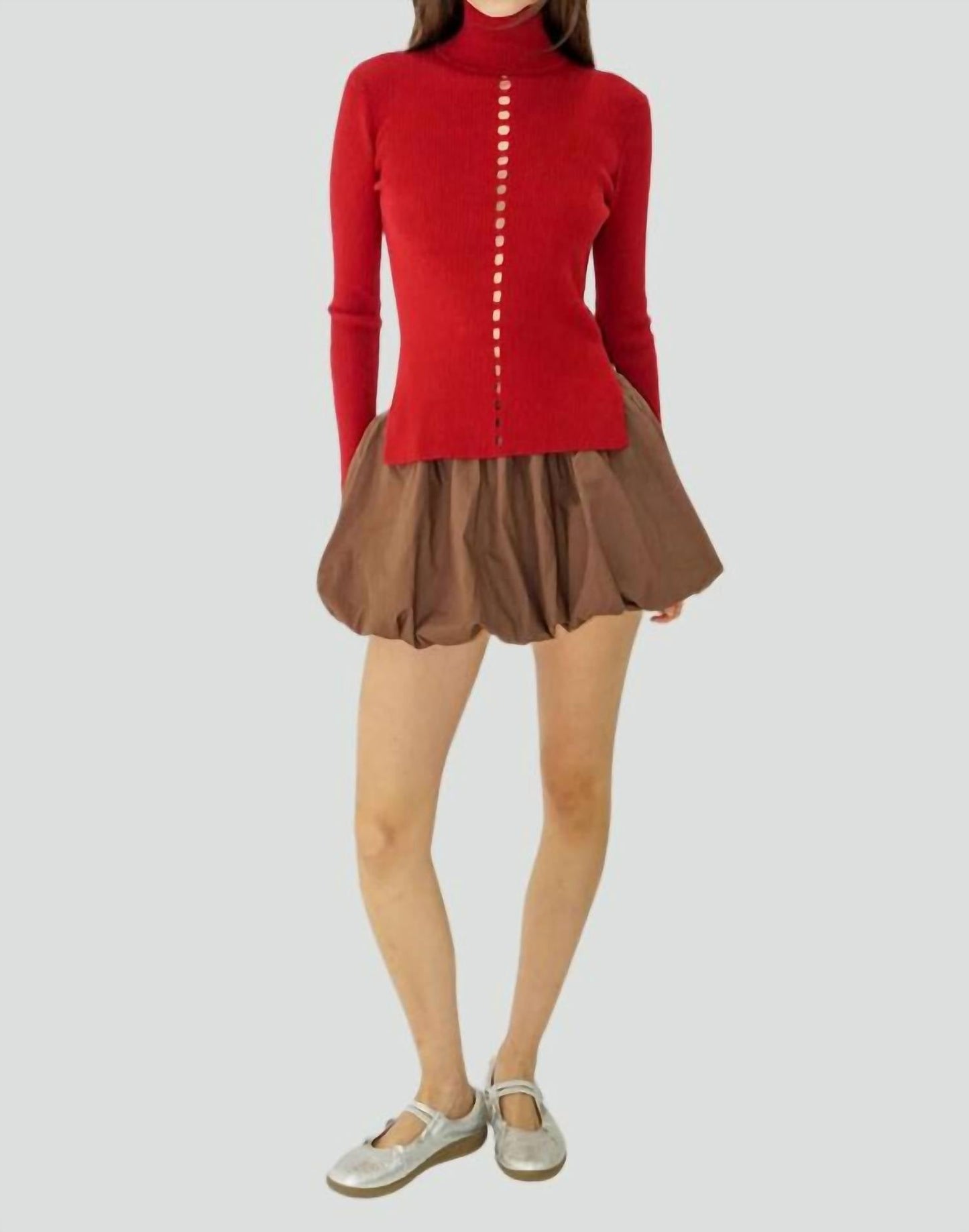 Find Me Now - River Knit Long Sleeve Top