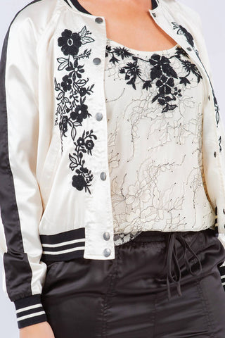 Paparazzi - Embroidered Lace Cami Tank - Lined