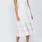 Fate - Rio Top Stitch Detail Linen Blend Dress