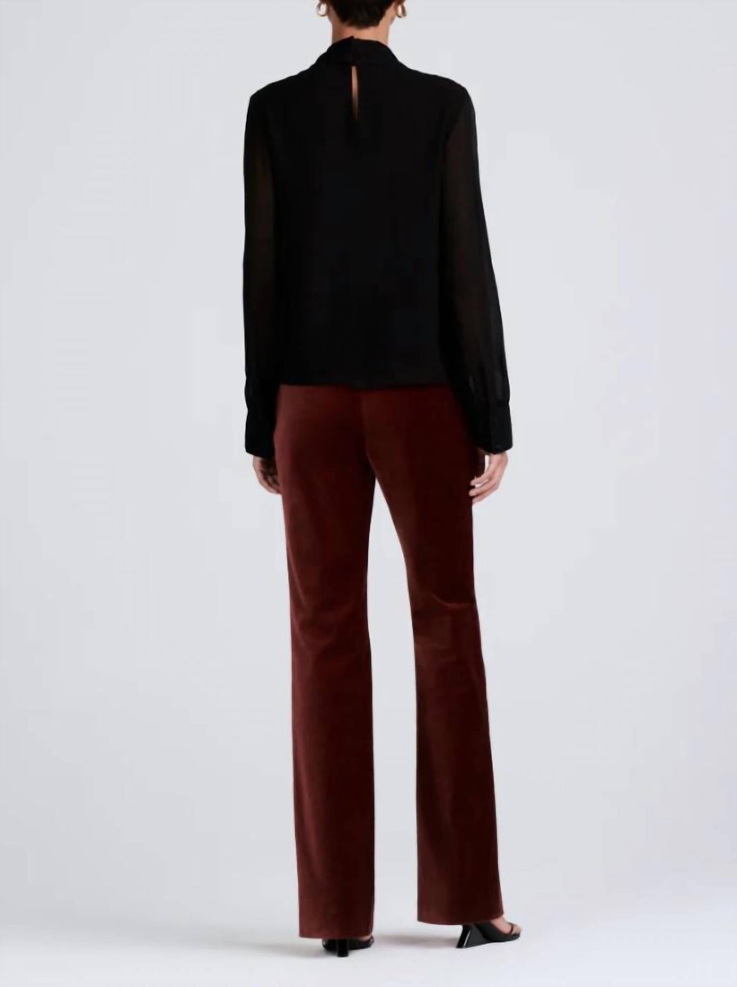Derek Lam 10 Crosby - VALENTINE TIE BLOUSE