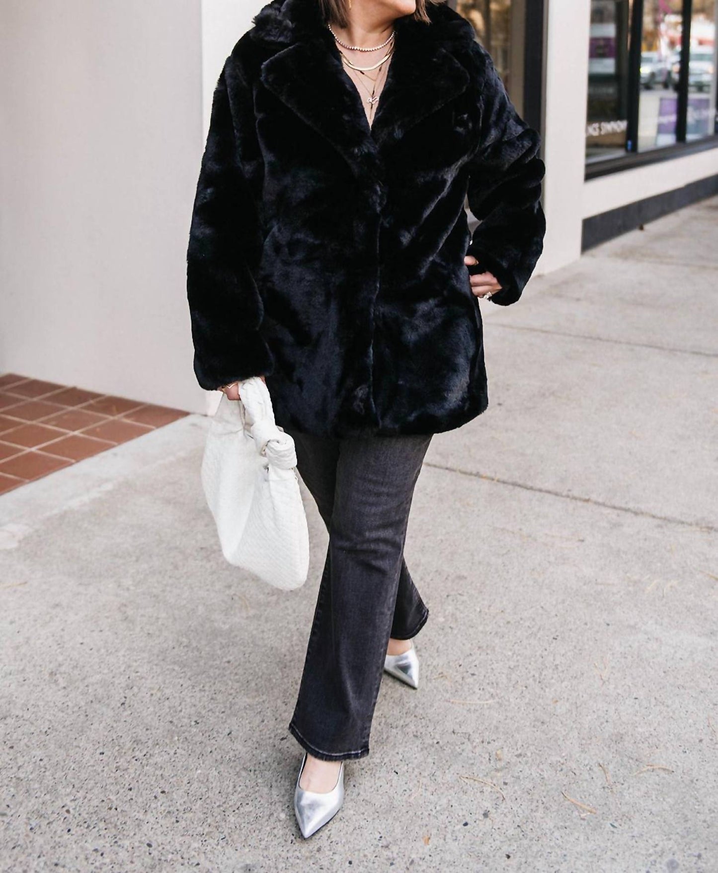 Steve Madden - Faux Fur Coat