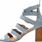 Corkys Footwear - Buckle Down Heeled Sandal