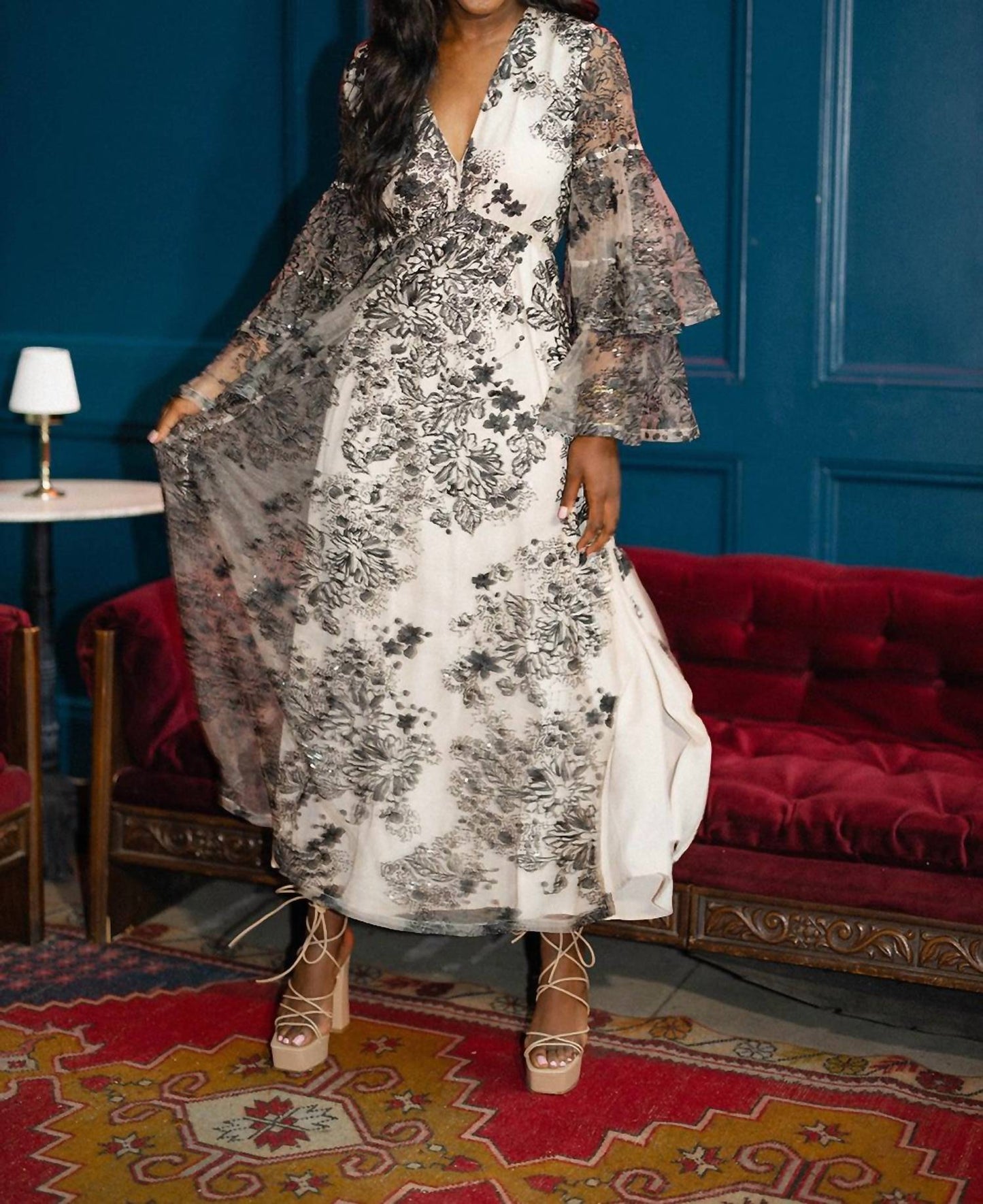 Buddylove - COLETTE LONG SLEEVE MAXI DRESS
