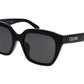 Celine - Square Non Polarized Sunglasses Cl 40198f - 01a