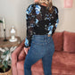 Blu Pepper - Layer Me Floral Top