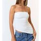 Blue Blush - Asymmetrical Tube Top