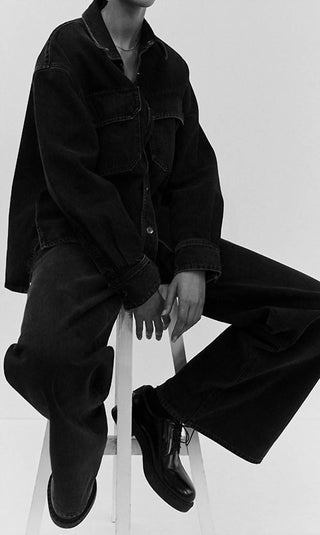 Agolde - Women's Clara Low Rise Baggy Jeans