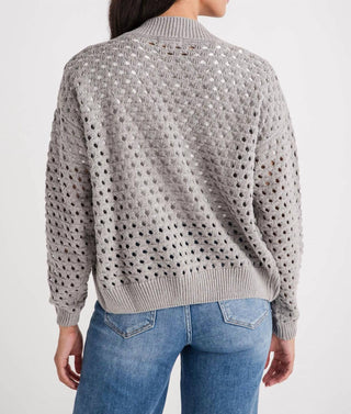 Elan - Crochet Zip Cardigan