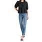 Steve Madden - Paula Eyelet Tie Front Top