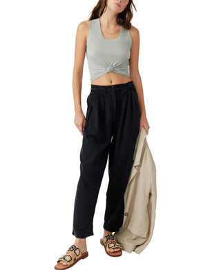 Free People - Lotta Love Linen Trouser
